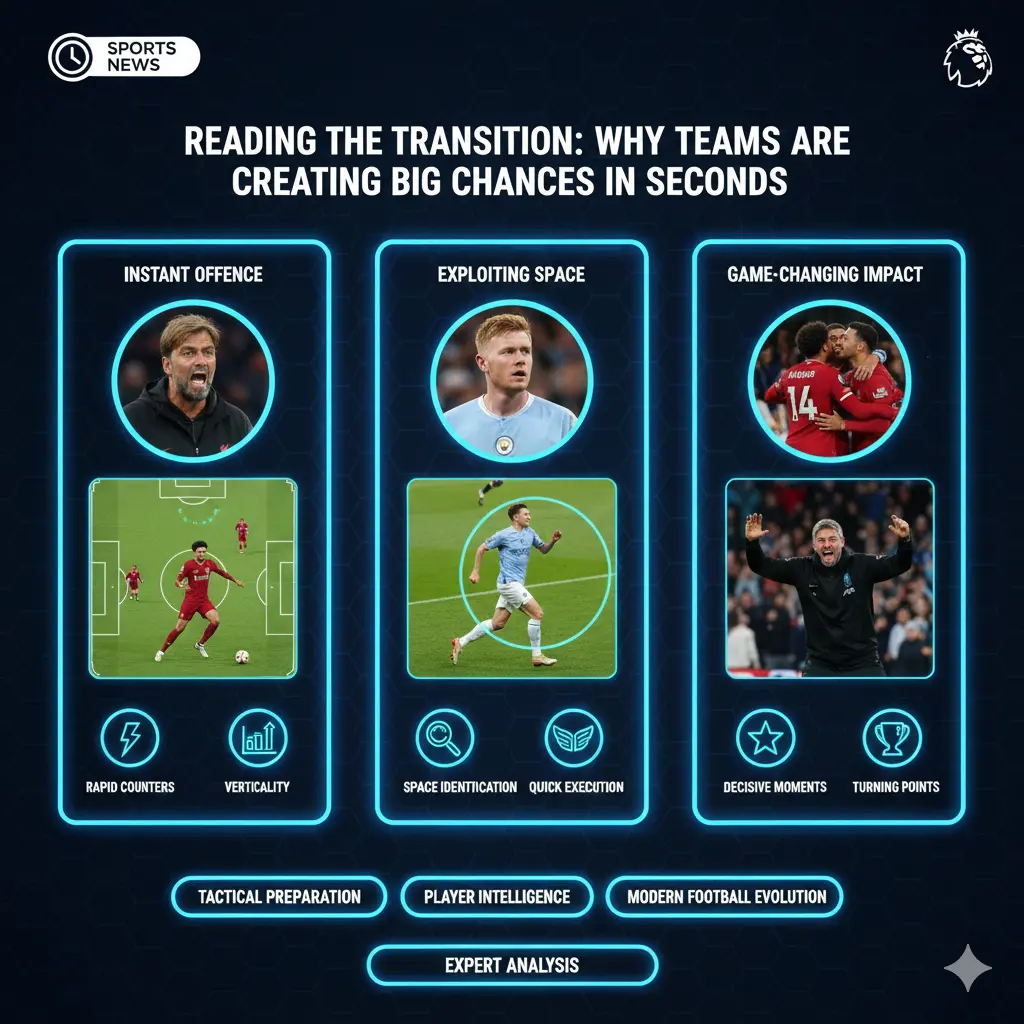 จังหวะเปลี่ยนรับเป็นรุก ทำไมทีมที่อ่านเกมเร็วถึงครองความได้เปรียบ