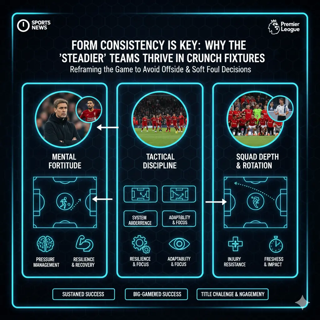 ทำไมความสม่ำเสมอของฟอร์มถึงกลายเป็นจุดตัดสินทีมในโปรแกรมเตะถี่