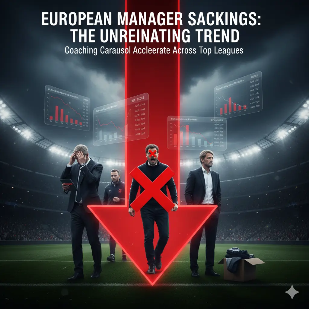 กระแสปลดโค้ชแรงขึ้นในหลายลีกยุโรป