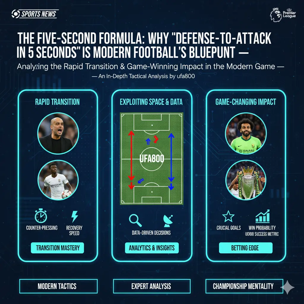 ข่าวกีฬา ทำไมทีมต้องโต้กลับภายใน 5 วินาที วิเคราะห์กลยุทธ์ยุคใหม่