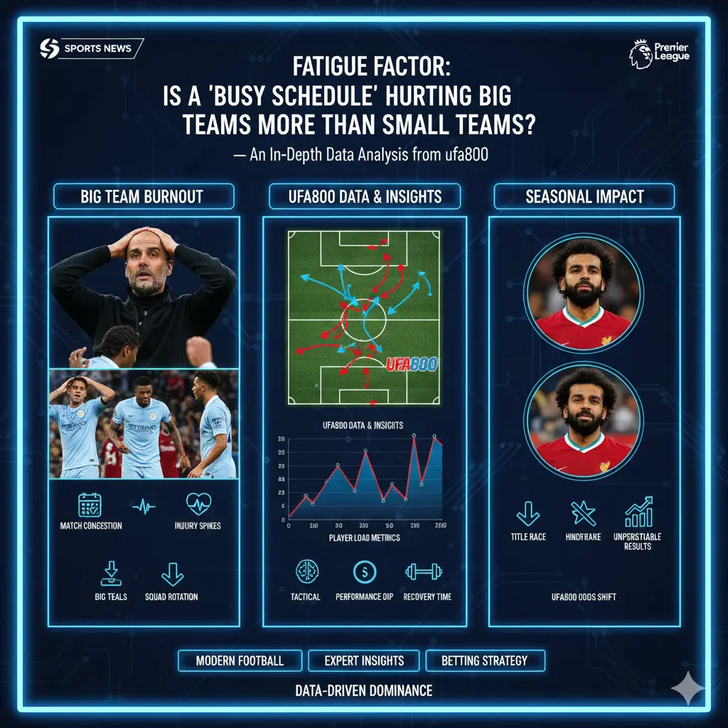 โปรแกรมเตะที่ถี่เกินไปกำลังทำร้ายทีมใหญ่ มากกว่าทีมเล็กหรือไม่