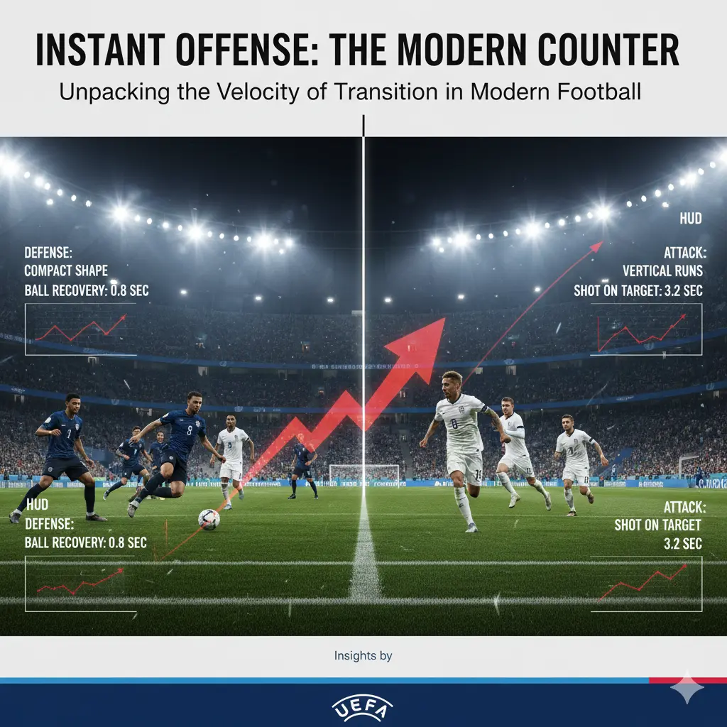เจาะลึกความเร็วการเปลี่ยนจากรับเป็นรุกของทีมยุคใหม่